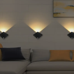 Enhance Your Entrance with a Modern Induction Wall Lamp