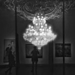 Whimsical Wool Felt Cloud Chandelier