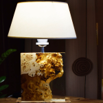 Illuminate Your Space with a Transparent Resin Desk Lamp