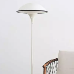 Danish Retro White UFO Floor Lamp: A Timeless Lighting Statement