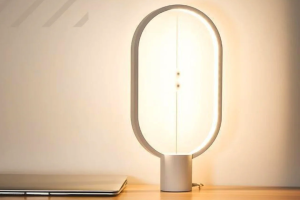 Enhance Your Bedroom with Magnetic Wood Smart Touch Night Lamp